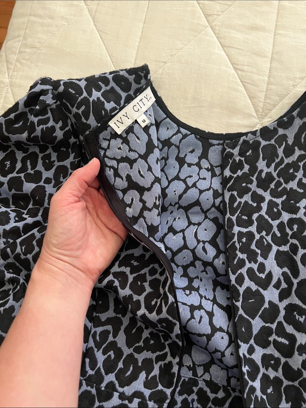 Ivy City Co Waldorf Walk on the Wild Side Dress Size Medium - Picture 4 of 16